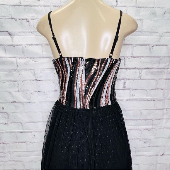 Dress the Population Kady Black Sequin Tulle dress - Picture 6 of 10